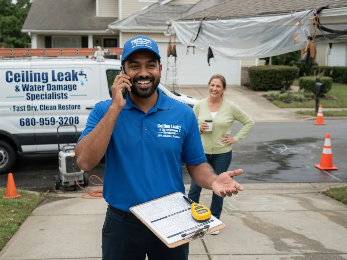Ceiling Leak Cleanup Kayenta, AZ FAQs